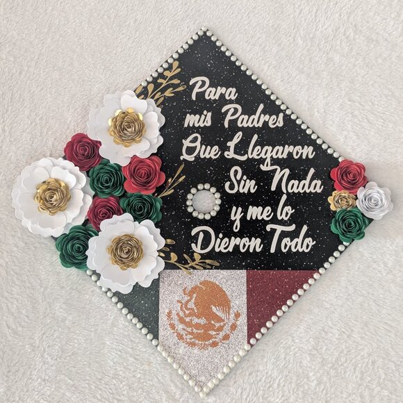 Mexican graduation cap topper ?